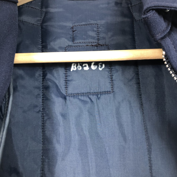 Vintage Navy Bomber Mechanics Full Zip Jacket Size Medium - Picture 5 of 8
